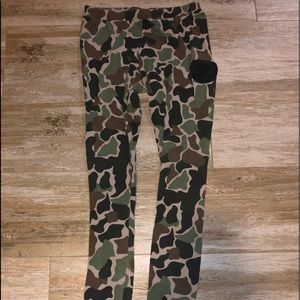 Adidas camo print leggings